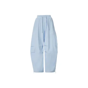 ZXZA Casual Pants Women's Light Blue