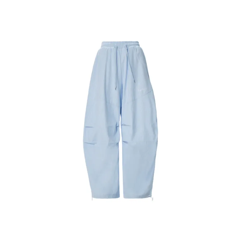 ZXZA Casual Pants Women's Light Blue-0
