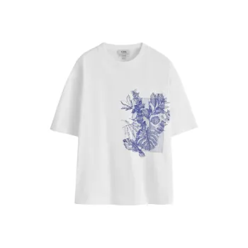 COS T Shirts Men White