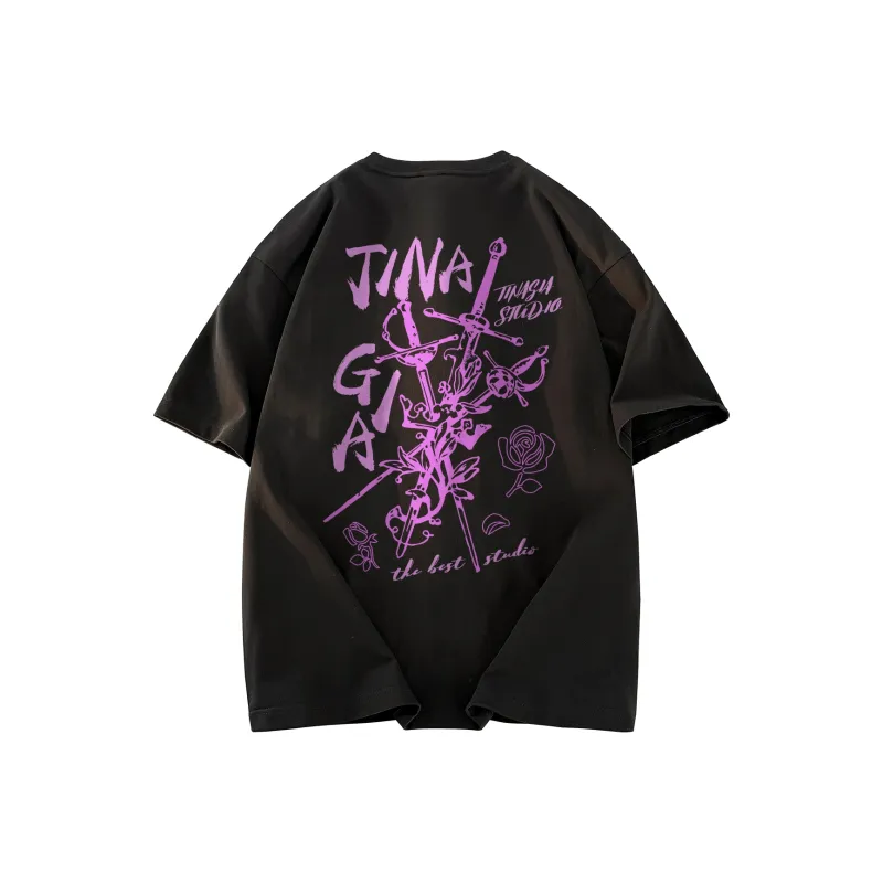 TINA GIA T Shirts Unisex-0