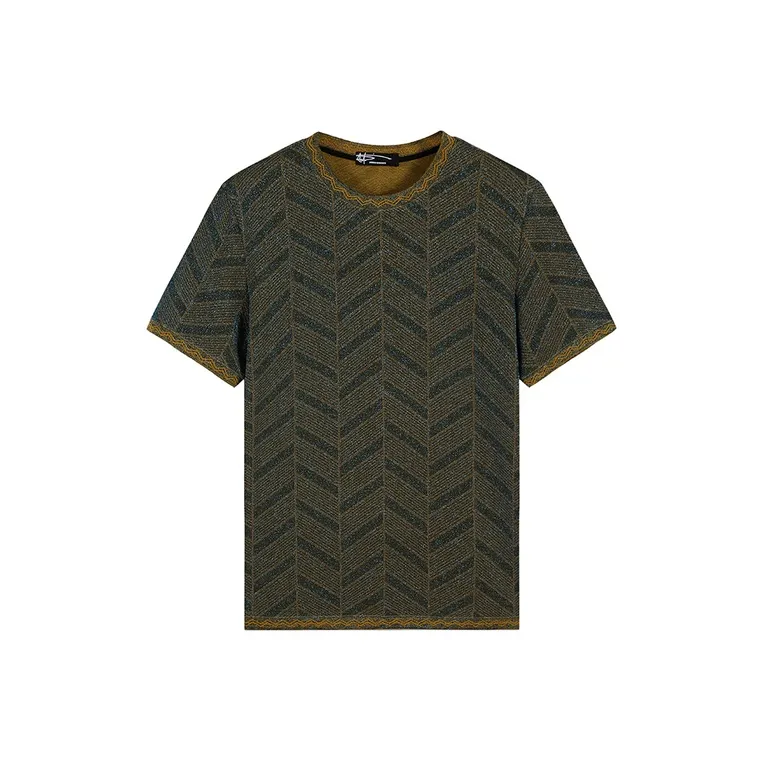 ANDREW MACKENZIE T Shirts Men Yellow-1