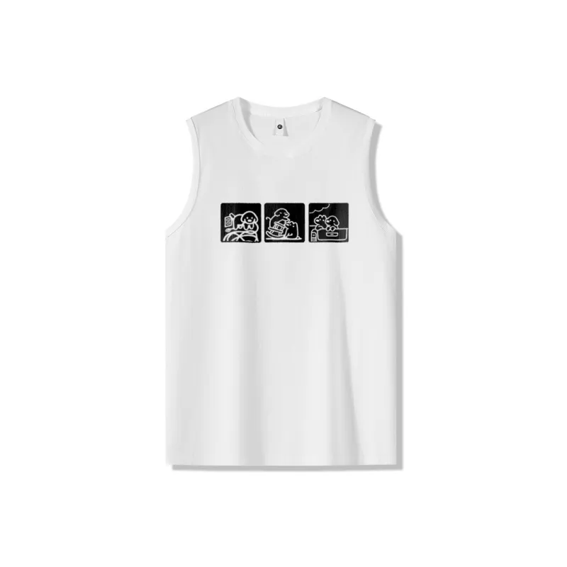 Cotton Gene Tank Tops Unisex-0