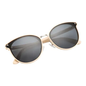 15 MINS Plastic Metal Oval Sunglasses Unisex
