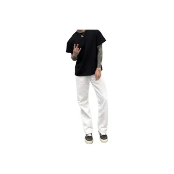 DANJUE Luxury Streetwear Bootcut Pants Versatile Basic Slimming Height Increasing Pants Unisex