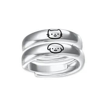 Kim Ka Fook S925 Silver Rings Unisex