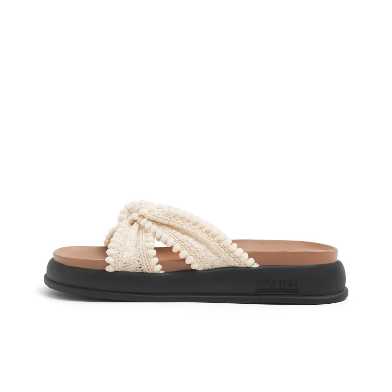 NUNZ Rubber Sole Quick Dry Slide Slippers Women's-13