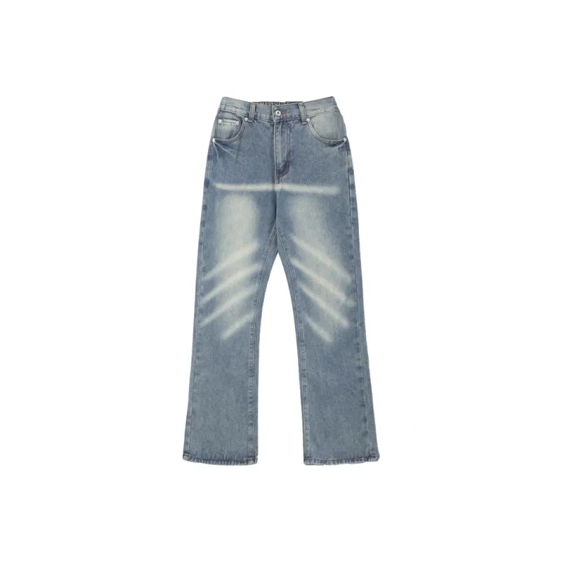 HKRXEC Jeans Men Nostalgic Blue-0