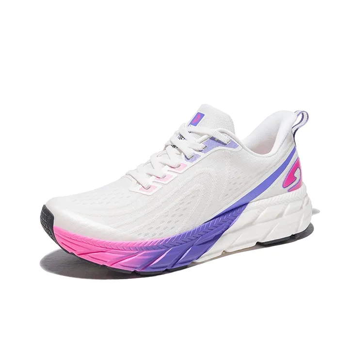 HOT POTATO Running Shoes Unisex Low Top White Purple/White Blue-2