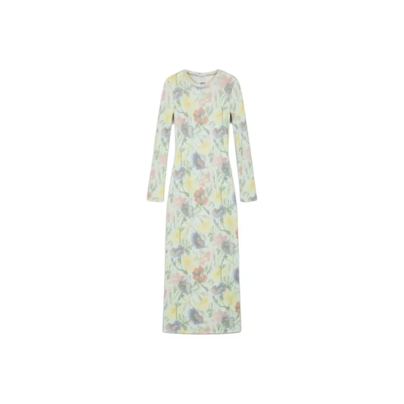 LOEWE Long Sleeved Dress Women's Multicolor-0