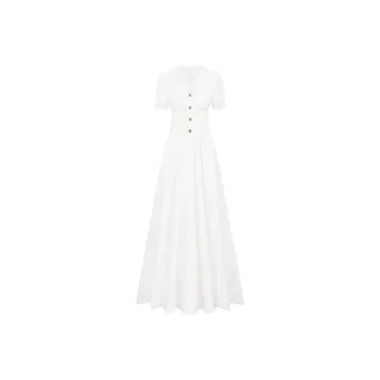 Mu Xiao Xin Short Sleeved Dress Women's