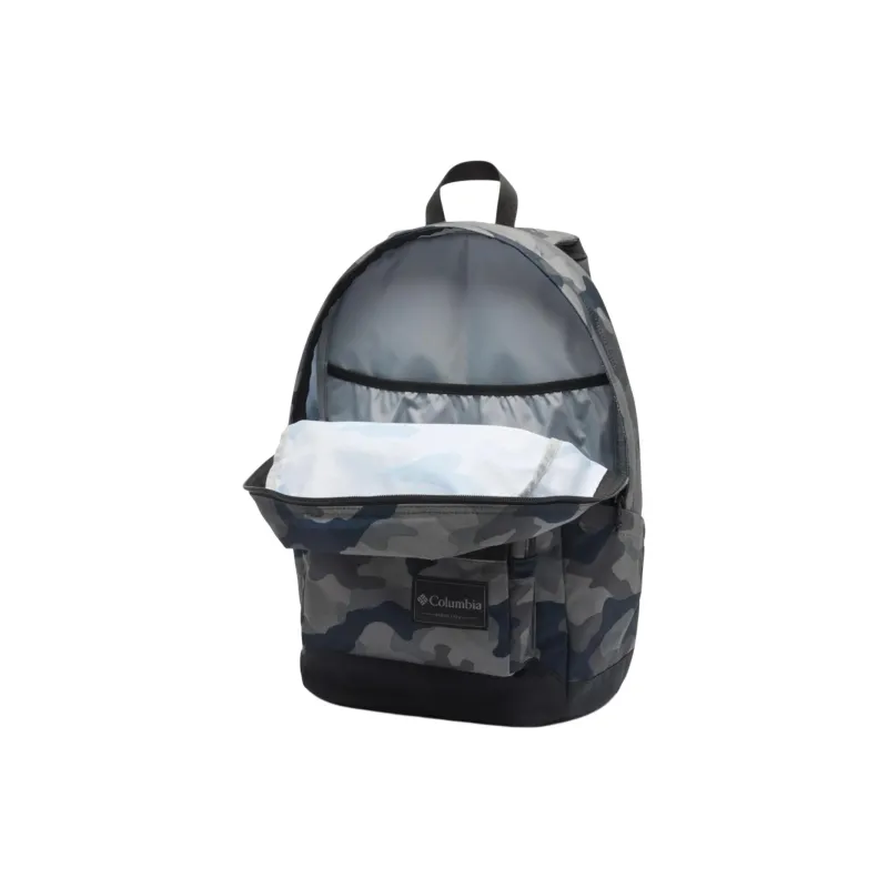 Columbia Polyester Backpack Unisex Blue & Gray-3