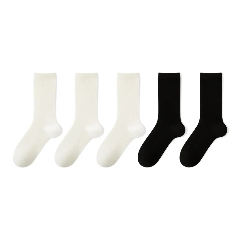 Moremoli Mid Calf Socks Women's 5 Pack-9