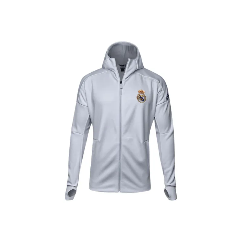Adidas Z.N.E. Real Madrid Jacket Unisex White-0