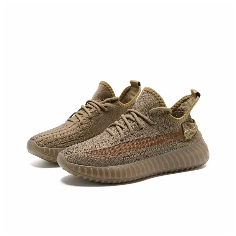 OAOQ Cushioning Height Increasing Abrasion Resistant Lightweight Slip Resistant Low Top Casual Shoes Unisex-44
