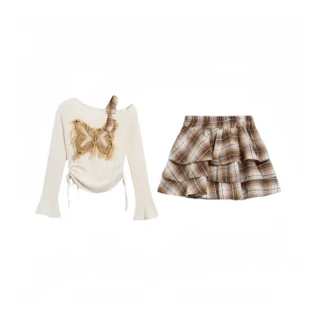 YGPRW Two Piece Skirt Sets Women's