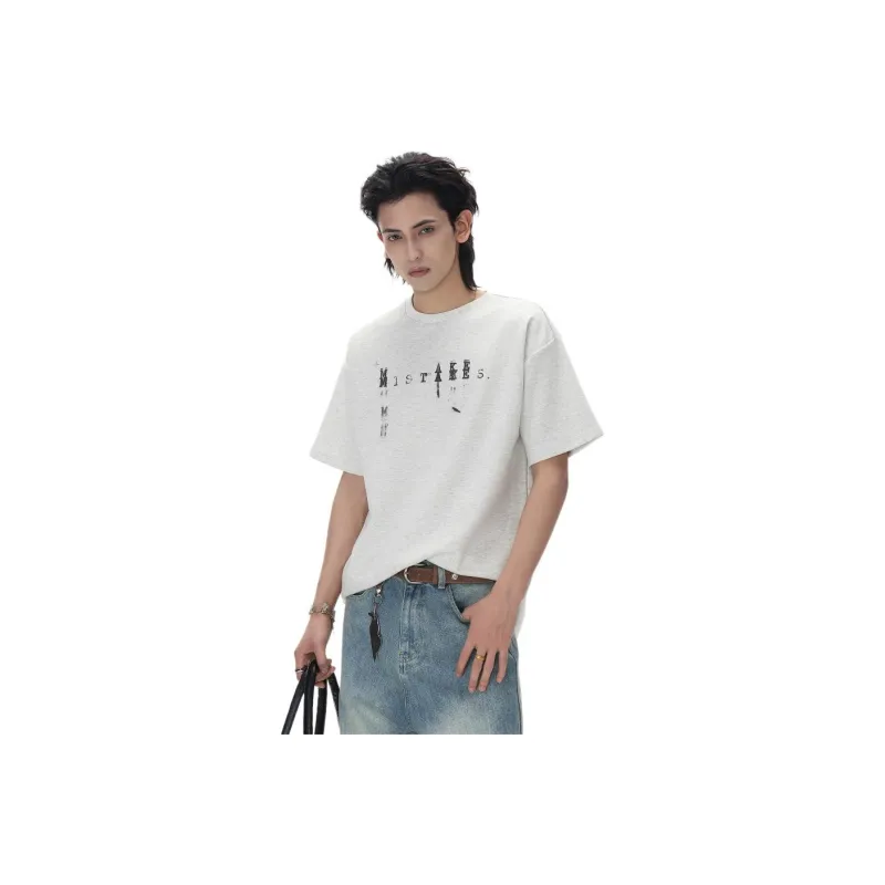 ENDRITES T Shirts Unisex Light Gray-1