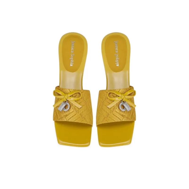 JESSICA SOPHIA Rubber Sole Slip Resistant Abrasion Resistant Slide Slippers Women's-4