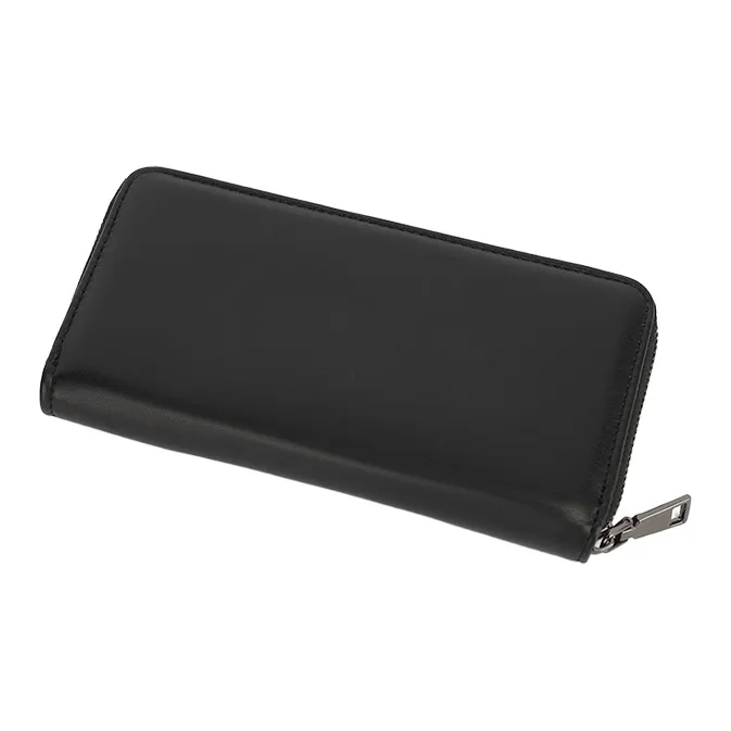 Yalu PU With Polyester Wallet Men's Carbon Fiber Texture/Plain Weave/Cross Grain-4