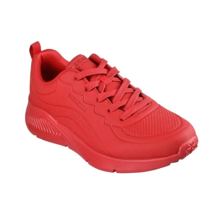 Skechers Uno Lite Low Top Running Shoes Men's Red-3