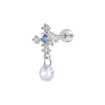 MISS XIA JWY Titanium Steel Stud Earrings Women's