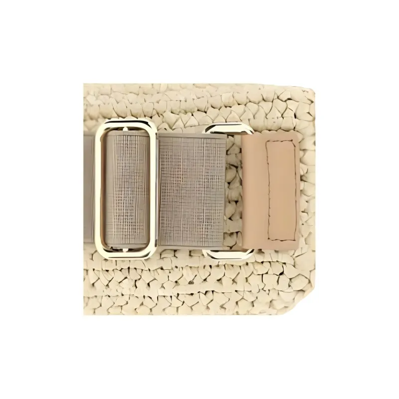 PRADA Viscose Wallet Women's Beige-4