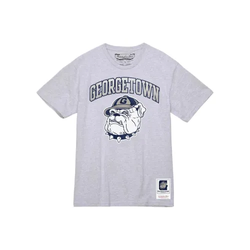 Mitchell & Ness Georgetown Hoyas Vintage Arch T Shirt Men's Gray