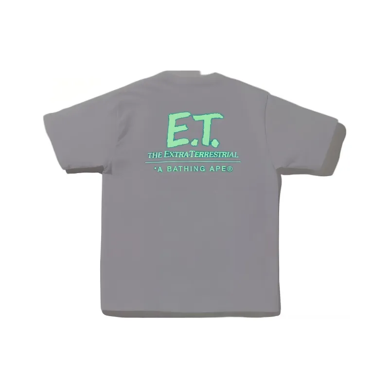A BATHING APE X E.T. Ape Head Tee-5