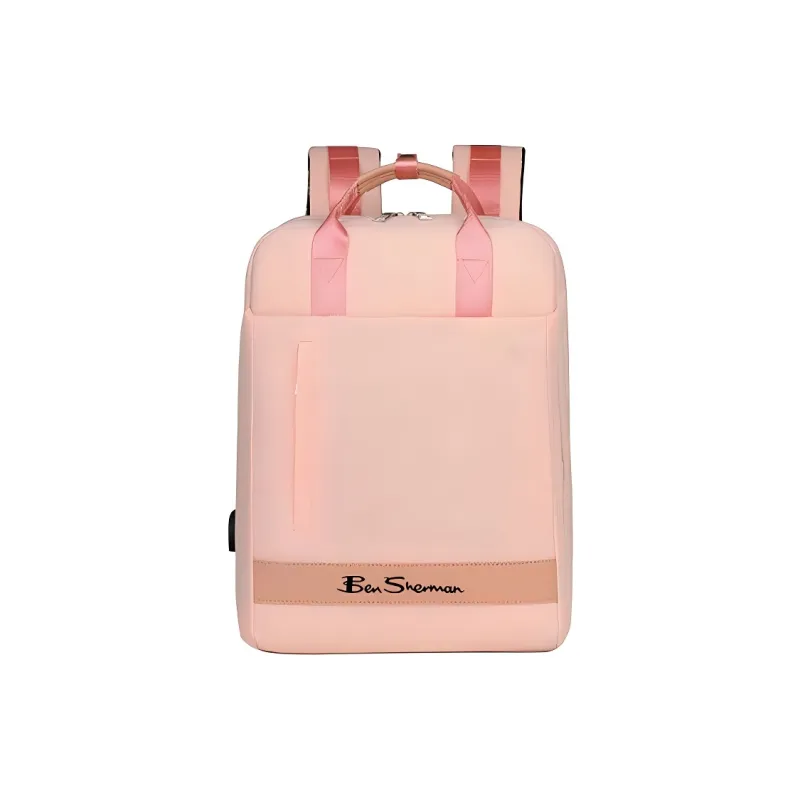 BEN SHERMAN Polyester Backpack Large Size Unisex Multicolor-8