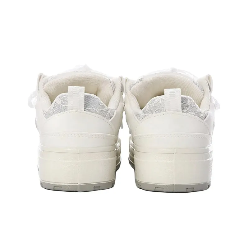 The New Age Family Low Top Skateboard Shoes Women's Ecru-3