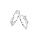 Mobius Couple Rings[S999 Fine Silver]