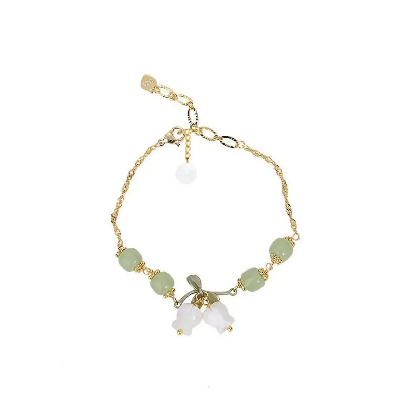 MAX&LOVE White Jade Bodhi Bracelets Unisex-0