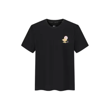 Erke Sports Life Collection T Shirt Men's Jet Black