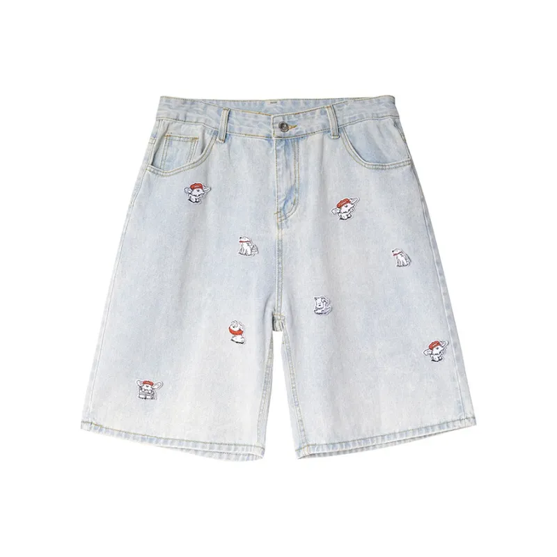KAIPAINEN Denim Shorts Men-3