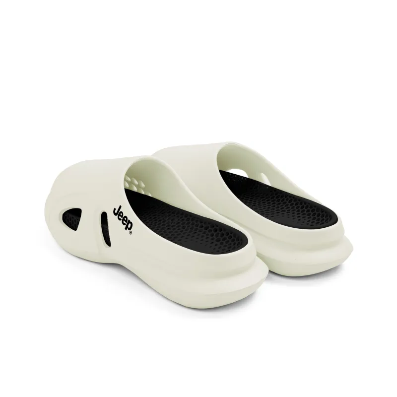 Jeep EVA Abrasion Resistant Slip Resistant Antibacterial Closed Toe Slippers Unisex-2
