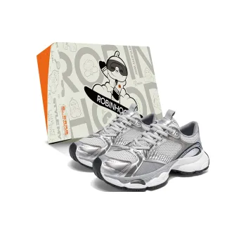 ROBINHOOD Wear resistant, Lightweight, Breathable, And Non slip. Low Top Chunky Sneakers Men's Box Included