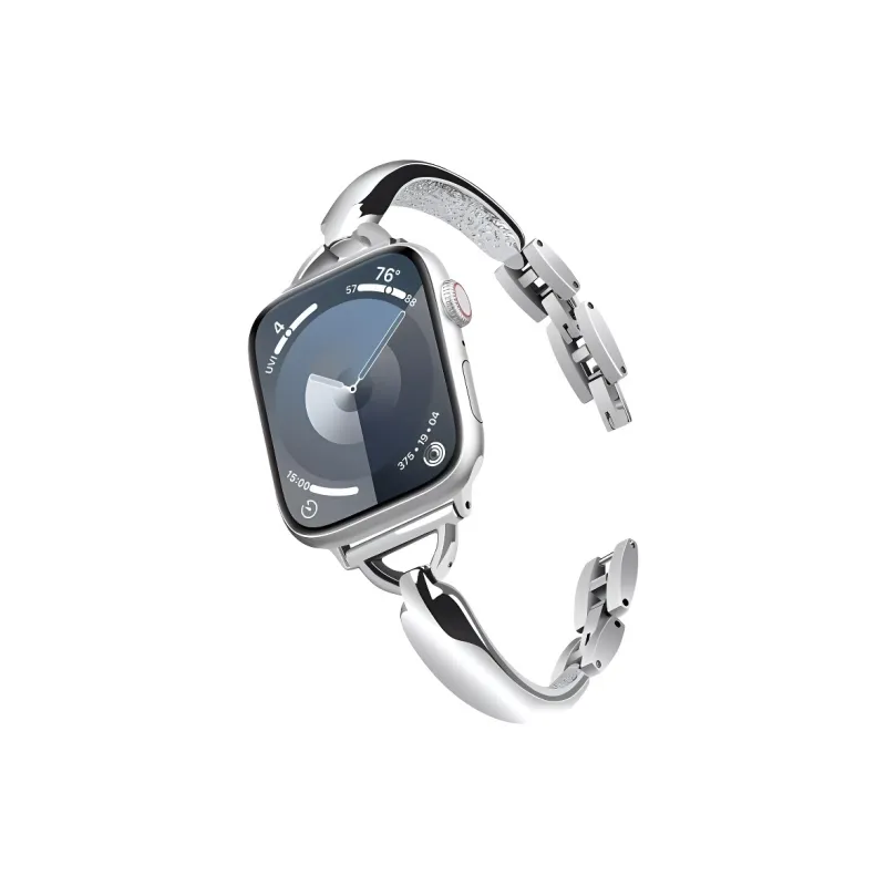 KVZUVUU Apple Compatibility Watch Band 180mm Zinc Alloy Material-6