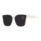 Ecru Frame with Gray Lens (Standard Lens)