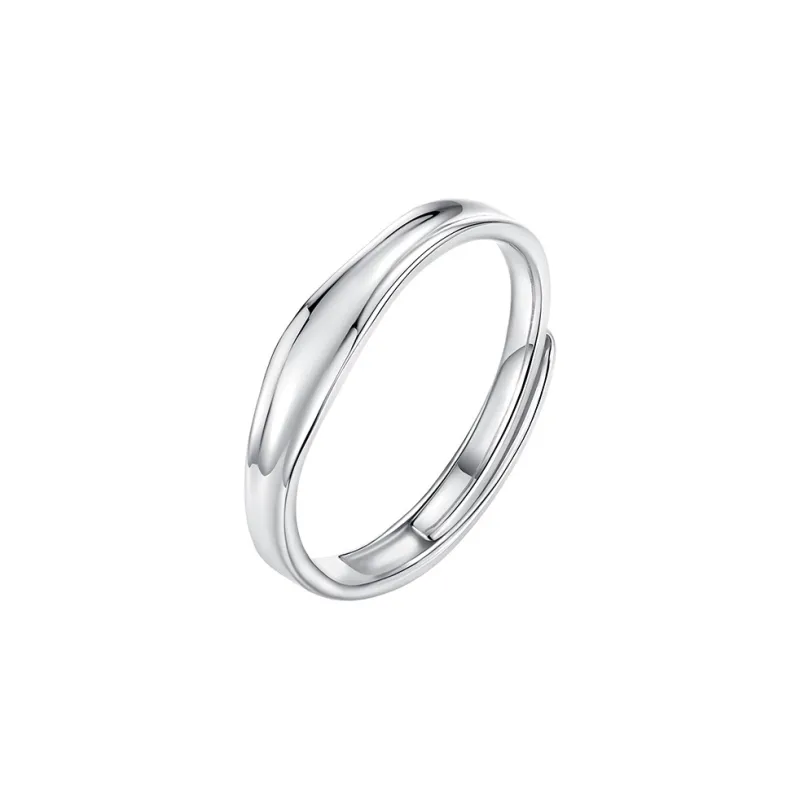 Ascending S925 Silver Rings Unisex-1