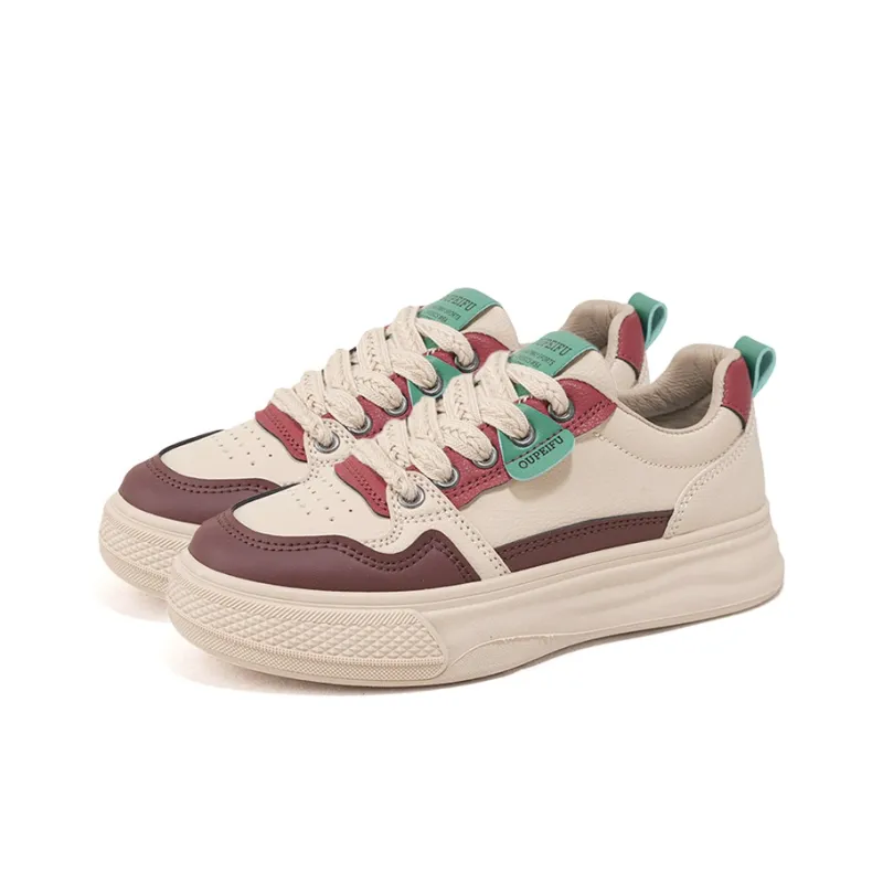Gai Renpu Slip Resistant, Abrasion Resistant, Breathable Low Top Skateboard Shoes Women's-2