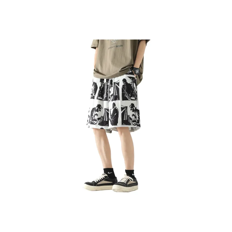 Fakeyoung Casual Shorts Unisex-5