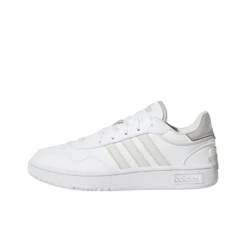 Adidas HOOPS 3.0 Anti Slip Wear Resistant Low Top Skateboard Shoes Women's White