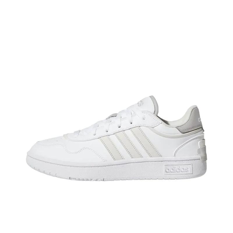 Adidas HOOPS 3.0 Anti Slip Wear Resistant Low Top Skateboard Shoes Women's White-0