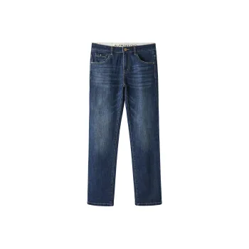 HLA Jeans Men Denim Blue Transition Color Dark 5D