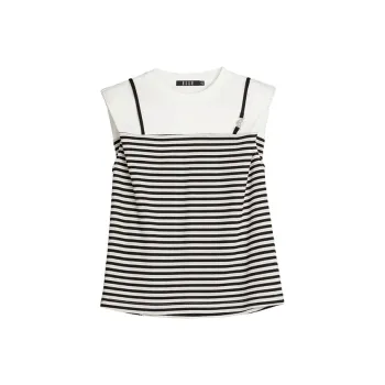 ELLE T Shirts Women's Stripes