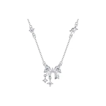 Ascending S925 Silver Necklaces Women's