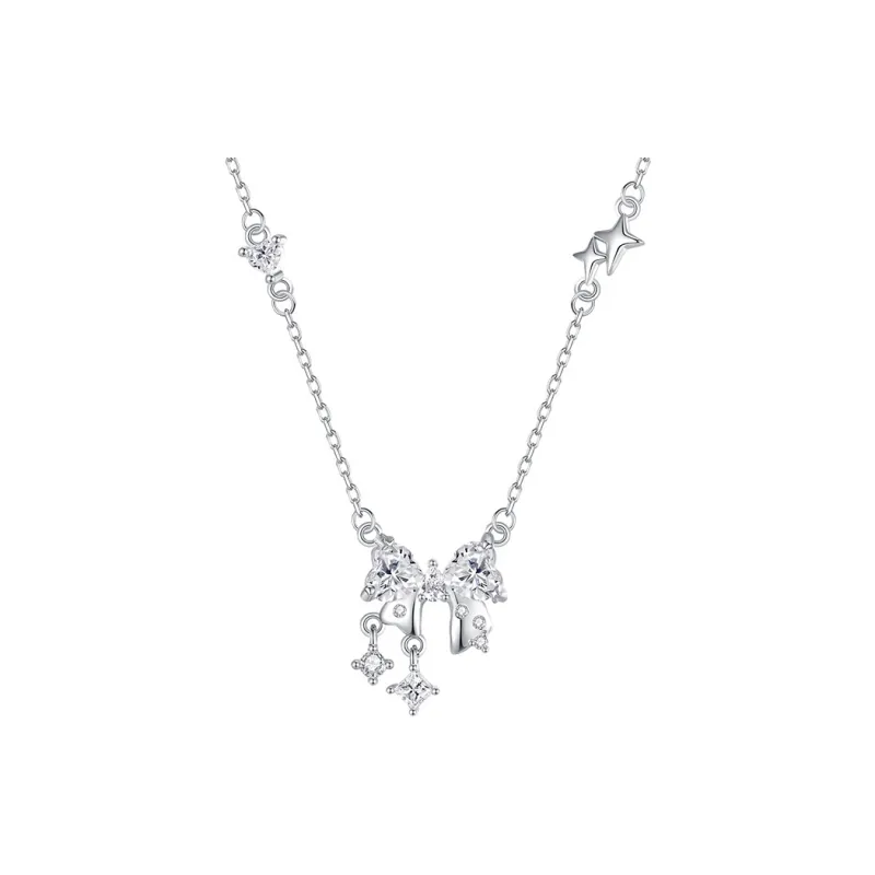 Ascending S925 Silver Necklaces Women's-0