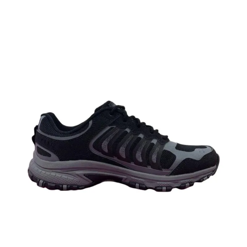 Skechers Adventurer Low Top Running Shoes Women's Black Gray-1