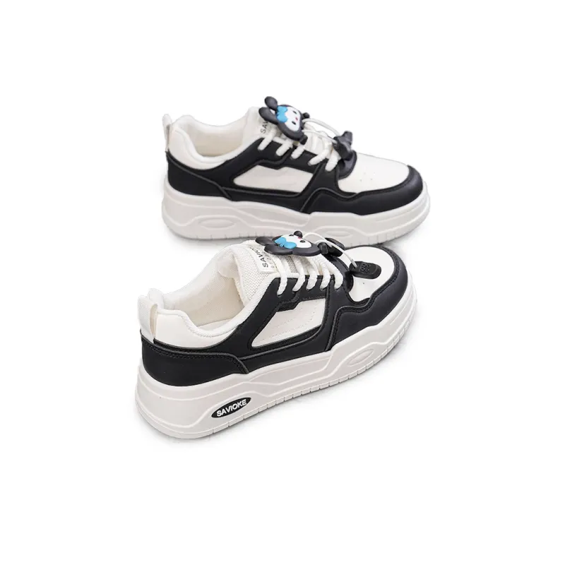 Gai Renpu Anti Slip And Wear Resistant Height Increasing Low Top Skateboard Shoes Women's-14