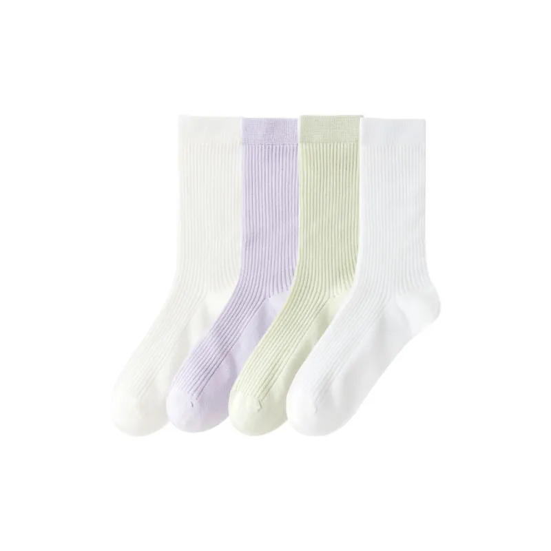 Caramella Mid Calf Socks Women's 4 Pack-0