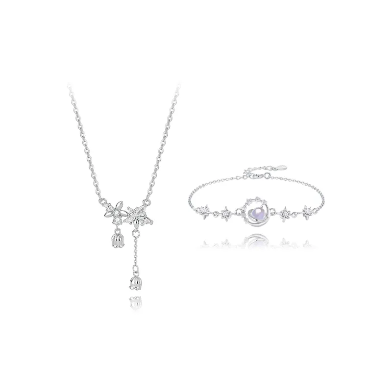 BLANK IN BLANK Sterling Silver Necklaces Women's-3